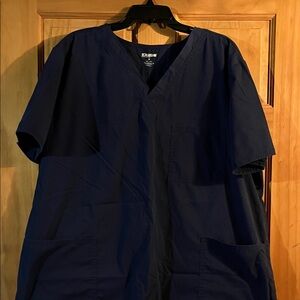 4 Women’s Navy Blue Scrub Shirts